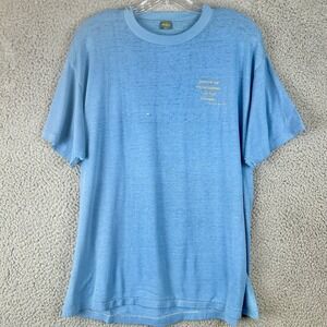 VTG 70s Lead me not into Temptation Single Stitch T Shirt XL Jerzees‎ By Russell